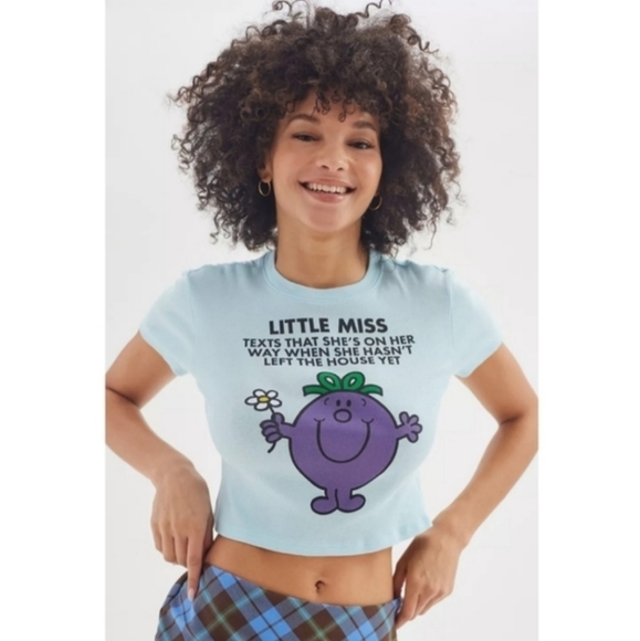 Urban Outfitters Tops - Urban Outfitters Little Miss On Her Way Baby Tee